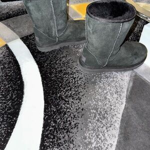 UGG Black Suede Boots